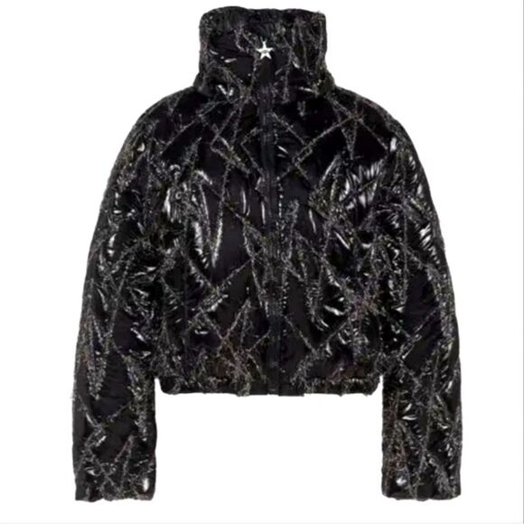 Goldbergh Starry Sky Quilted Puffer Ski Jacket NWT Size 8 $1382 - Picture 7 of 14